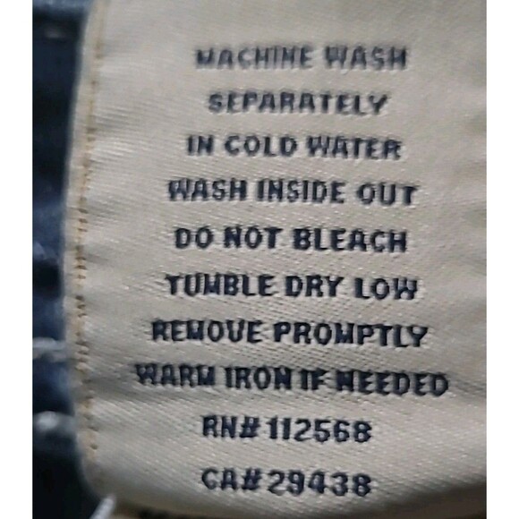 Miss Me Jeans Womens 27 Blue Boot Low Rise Thick Stitch Y2K Western Ranch Rodeo - Picture 11 of 15